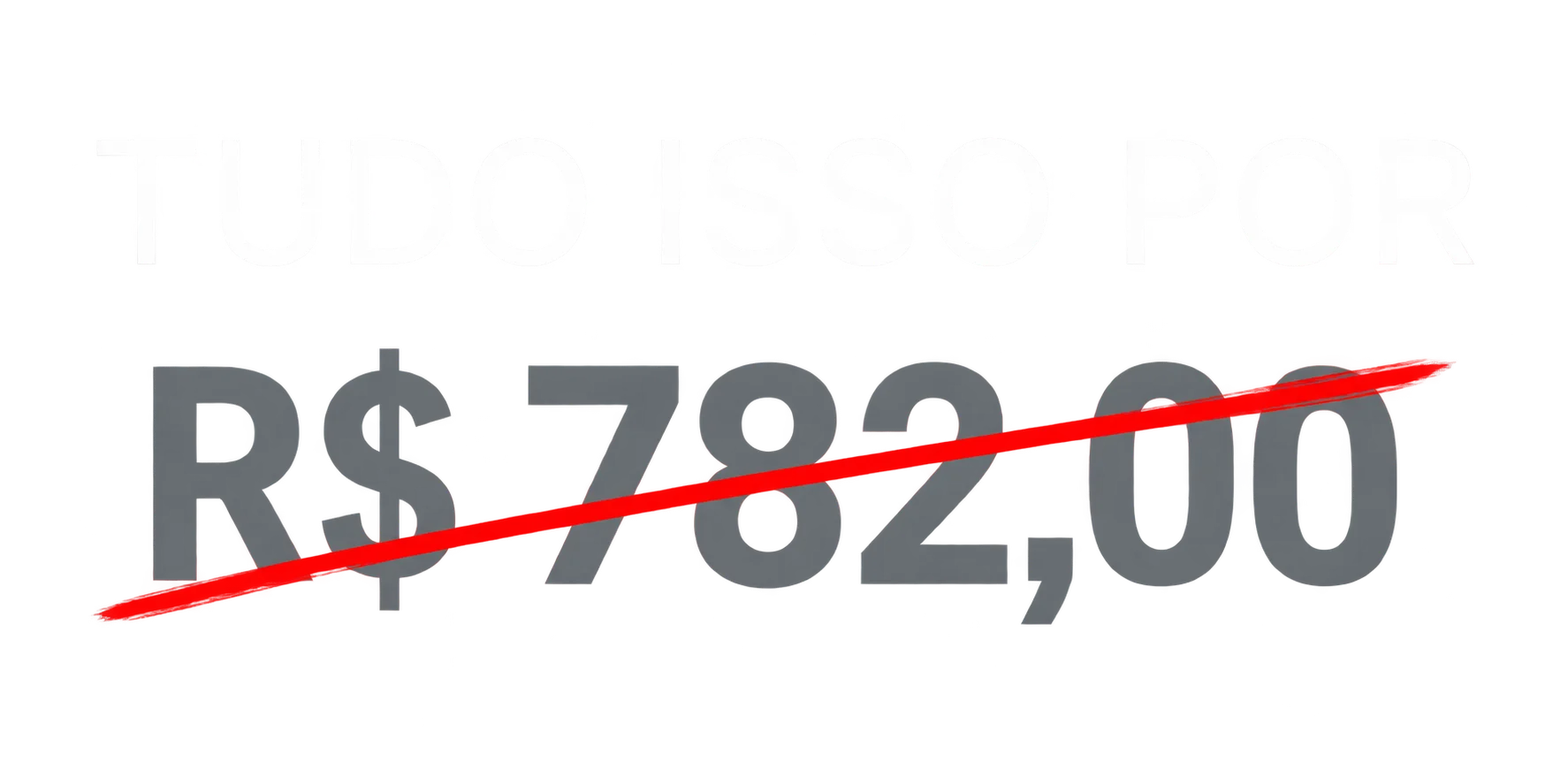 Tudo isso por R$ 782,00